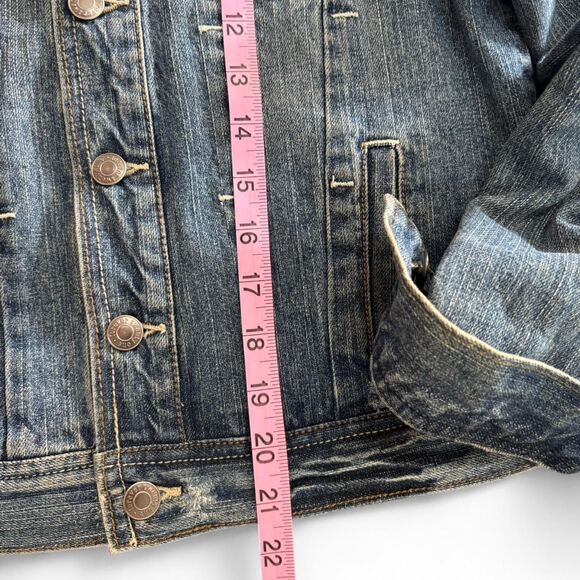 Vintage Forever 21 Light Wash Denim Jacket - Picture 5 of 6